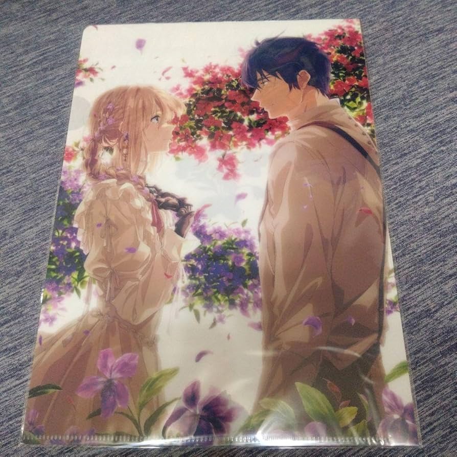 Amazon.co.jp: ヴァイオレットエヴァーガーデン 特典クリア